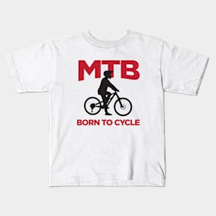 MTB Born to Cycle Kids T-Shirt